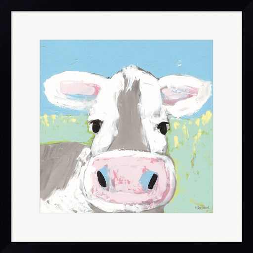 Moo by Roey Ebert, Framed Art