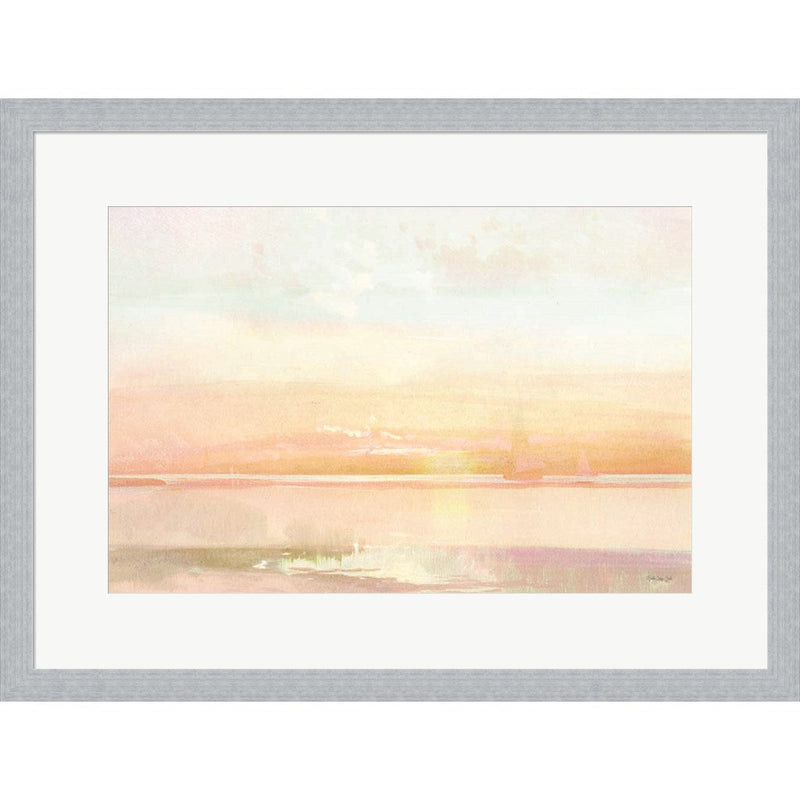 Peaceful Shore 1 by Stellar Design Studio, Framed Art
