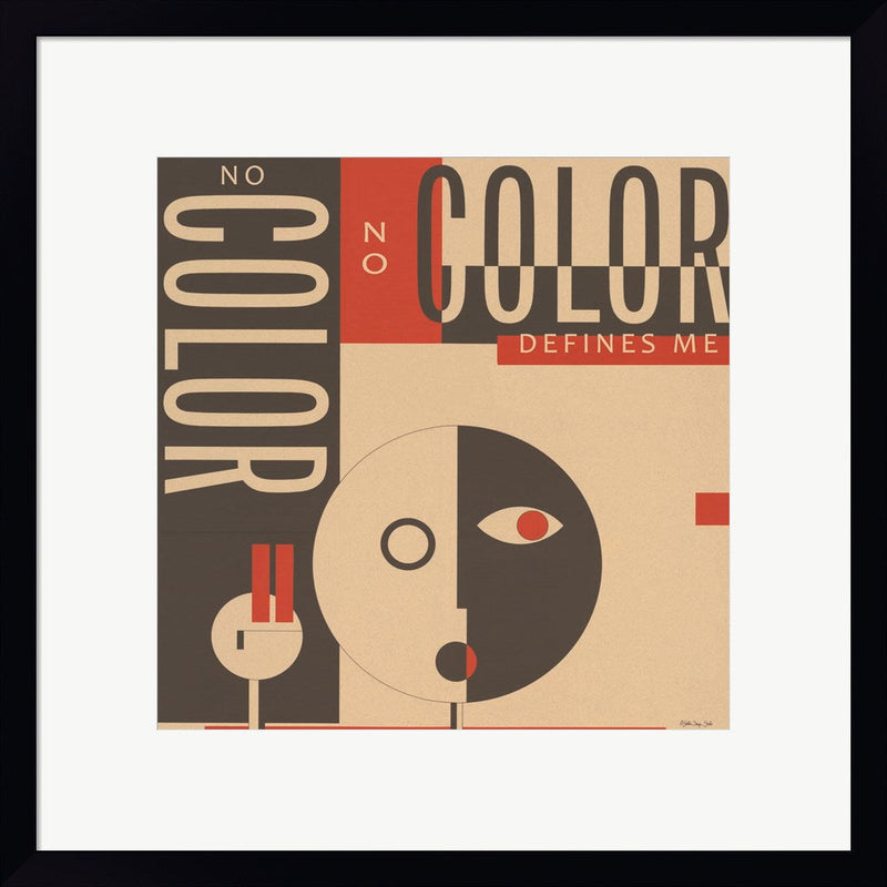 Color Defines Me by Stellar Design Studio, Framed Art