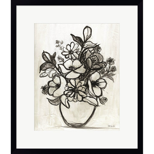Arrangement in Ink by Stellar Design Studio, Framed Art
