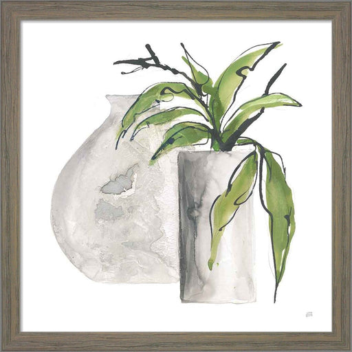 Two Vases IV by Chris Paschke, Framed Art