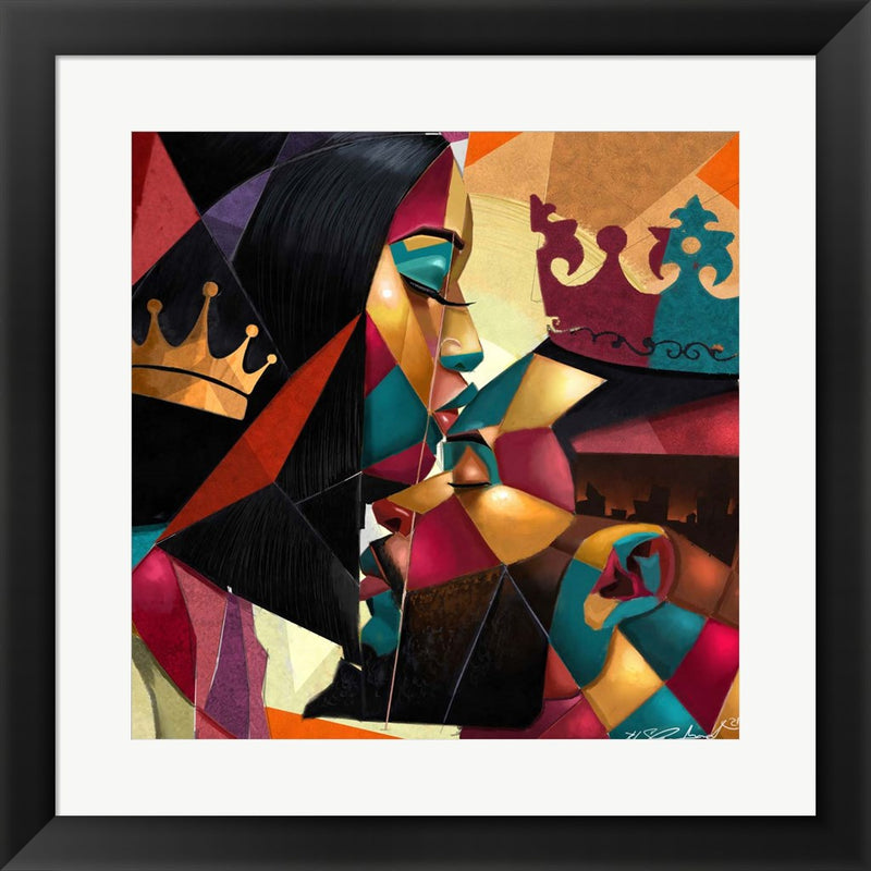 Close Corners by Salaam Muhammad, Framed Art