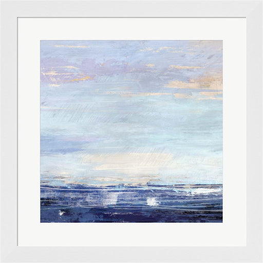 Blue Wave No. 1 by Suzanne Nicoll, Framed Art