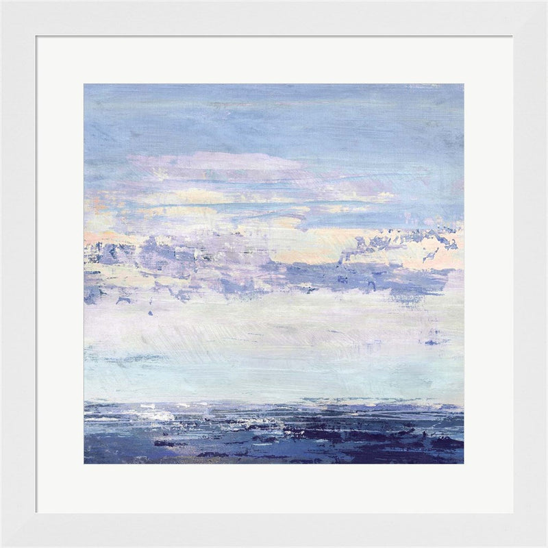 Blue Wave No. 2 by Suzanne Nicoll, Framed Art