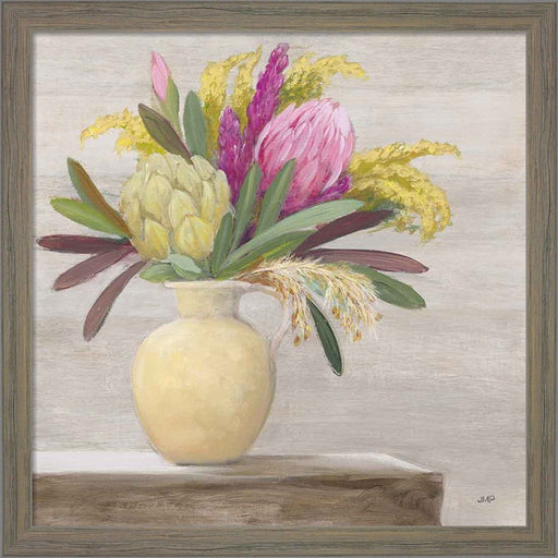 Protea Still Life II by Julia Purinton, Framed Art