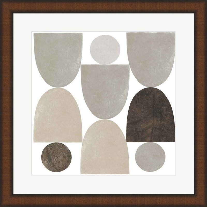 Ups and Downs Sq by Wild Apple Portfolio, Framed Art