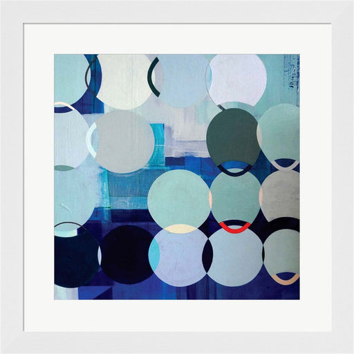 Circles No. 3 by Naomi Taitz Duffy, Framed Art