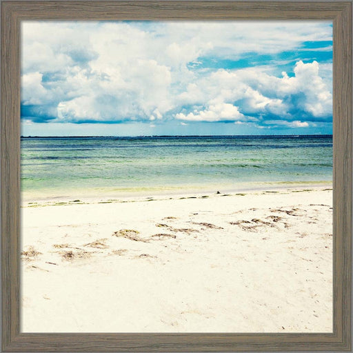 Footsteps In The Sand by Bill Carson Photography, Framed Art