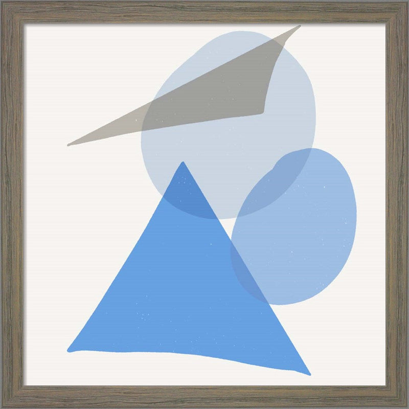 Mindful Blue I by Susan Bryant, Framed Art