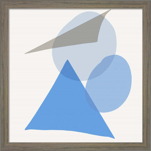 Mindful Blue I by Susan Bryant, Framed Art
