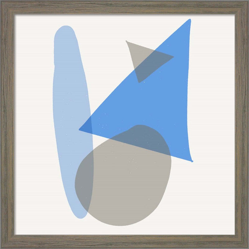 Mindful Blue II by Susan Bryant, Framed Art