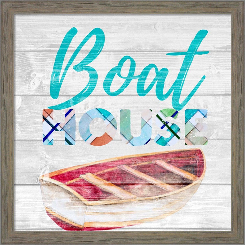 Boat House by Janice Gaynor, Framed Art