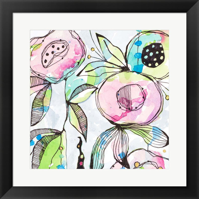 Blooming Summer by Krinlox, Framed Art
