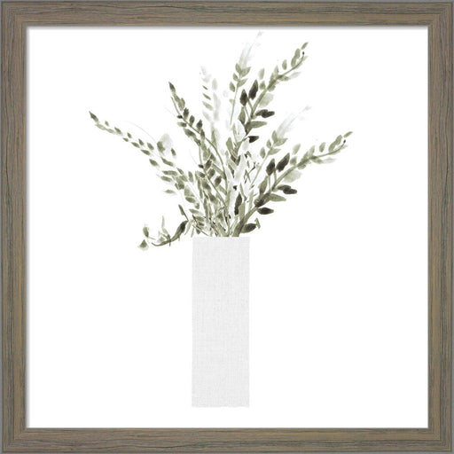 Tall Milky Vase by Lanie Loreth, Framed Art