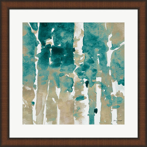 Up To The Teal Northern Skies I by Lanie Loreth, Framed Art