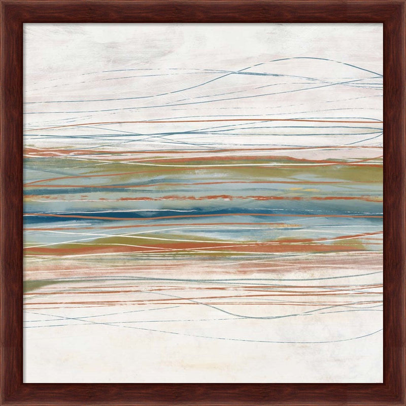 Serene Abstract by Dan Meneely, Framed Art