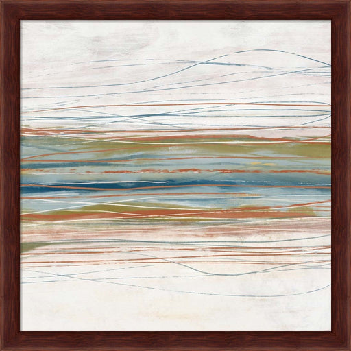 Serene Abstract by Dan Meneely, Framed Art