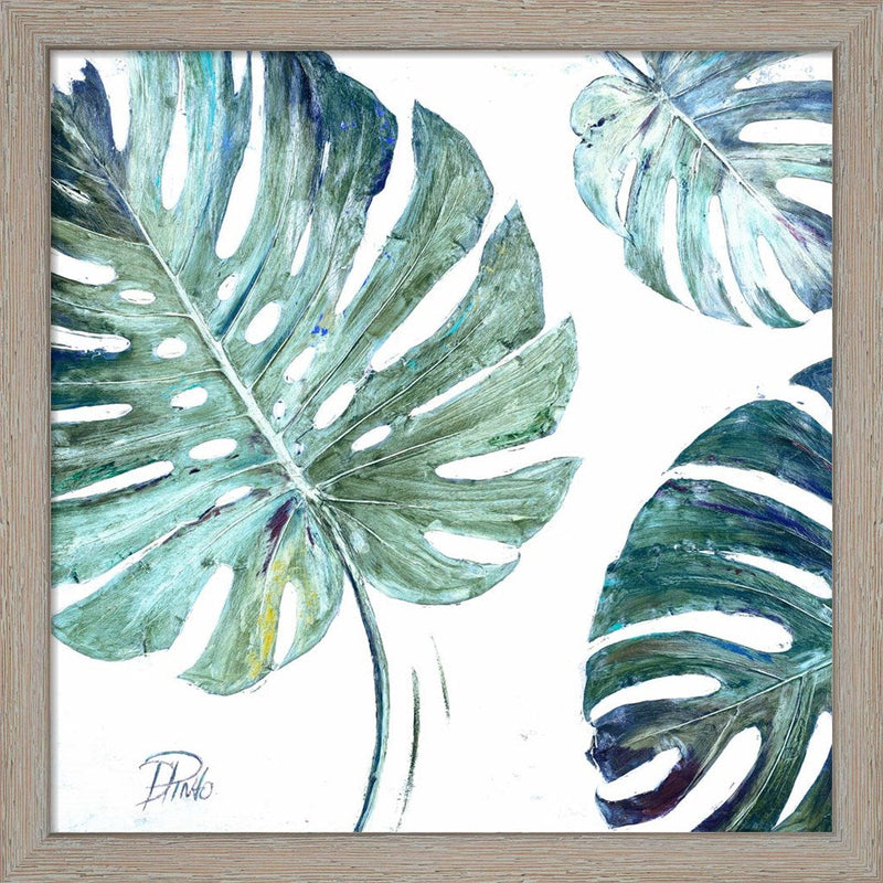 Organic With Blues I by Patricia Pinto, Framed Art