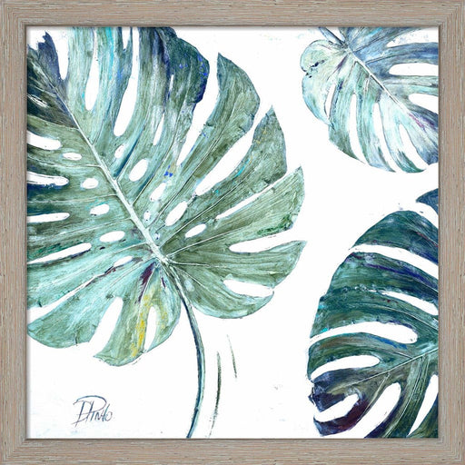 Organic With Blues I by Patricia Pinto, Framed Art