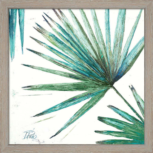 Organic with Blues II by Patricia Pinto, Framed Art
