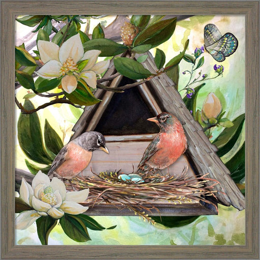 Birdhouse II by Diannart, Framed Art