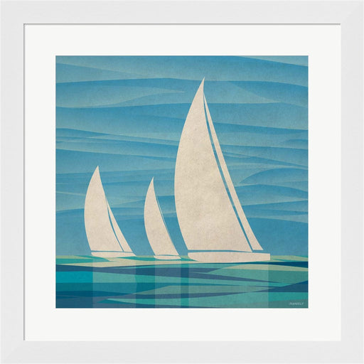 Water Journey II by Dan Meneely, Framed Art