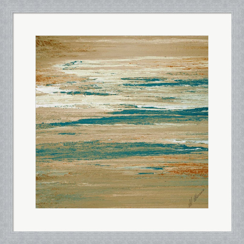 Fall Sunset by M. Mercado, Framed Art