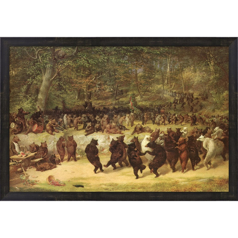 The Bear Dance by William Holbrook Beard, Framed Art
