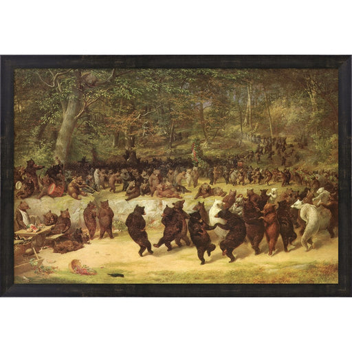 The Bear Dance by William Holbrook Beard, Framed Art