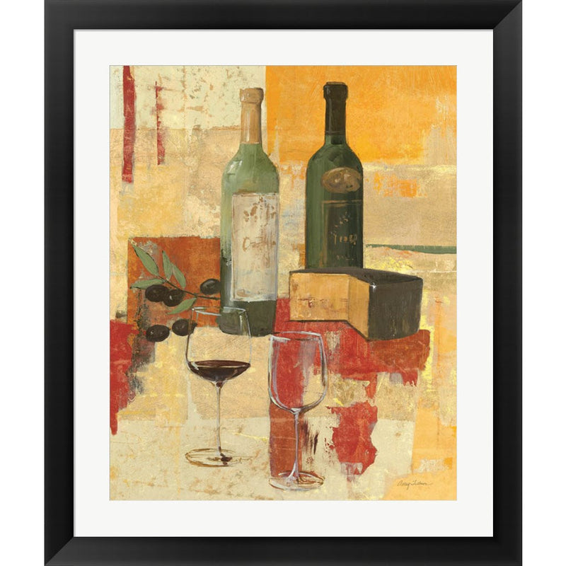 Contemporary Wine Tasting III by Avery Tillmon, Framed Art