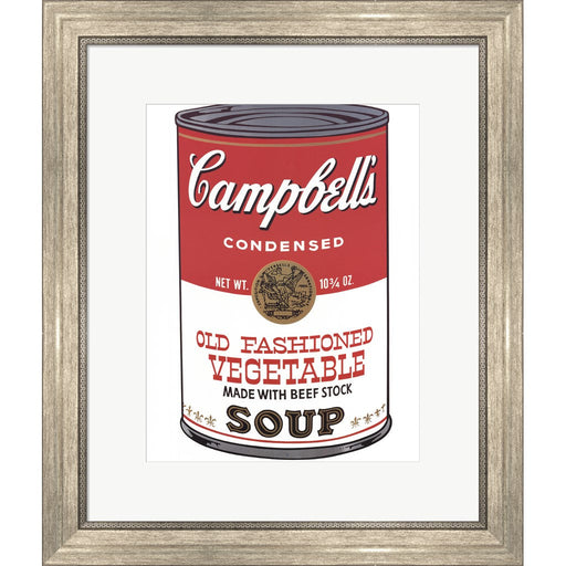 Campbell's Soup (Ica) by Andy Warhol, Framed Art