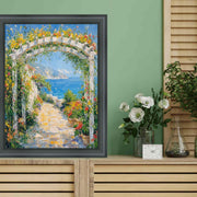 12x15 Frame Round Matte Black Picture Frame