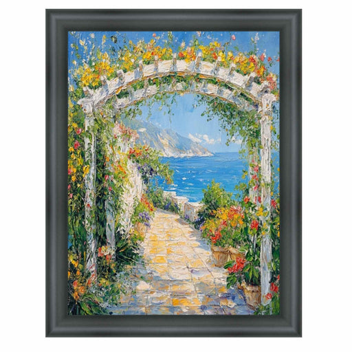 13x17 Frame Round Matte Black Picture Frame