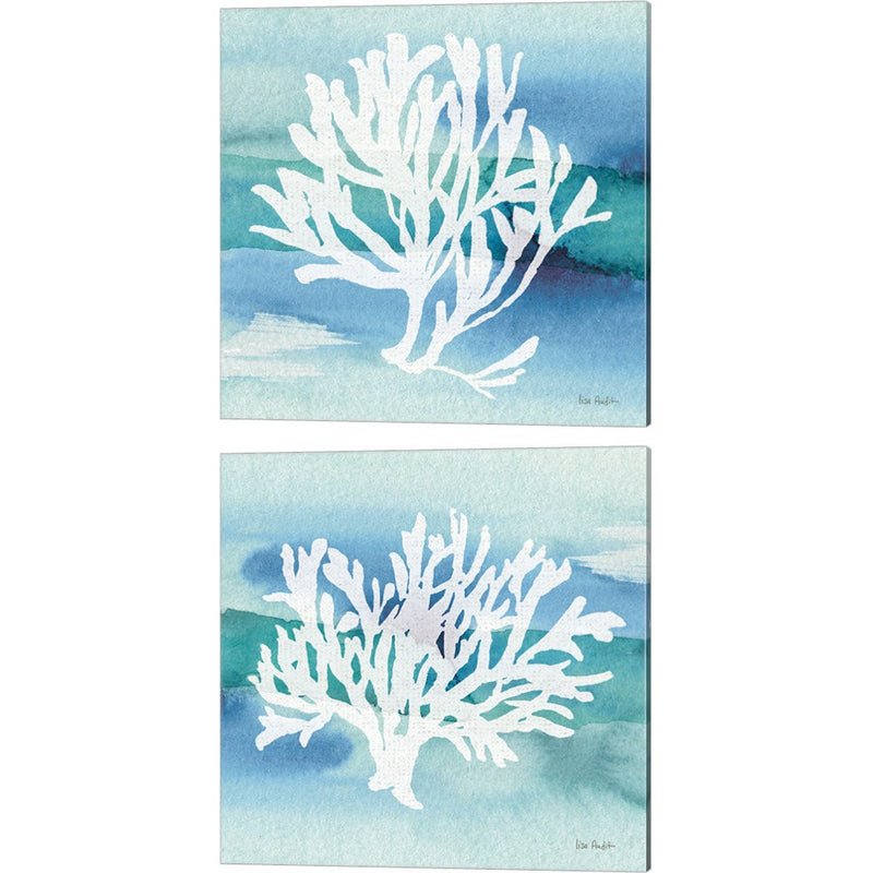 Sea Life Coral by Lisa Audit, 2 Piece Canvas Art Set