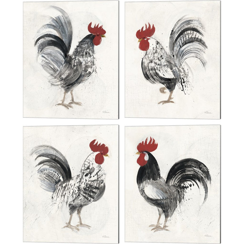 Gents by Albena Hristova, 4 Piece Canvas Art Set