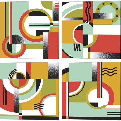 Bauhaus by Julie Goonan, 4 Piece Canvas Art Set
