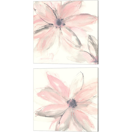 Blush Clematis by Chris Paschke, 2 Piece Canvas Art Set