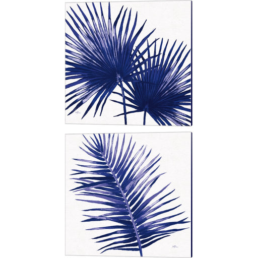 Welcome to Paradise Indigo B by Janelle Penner, 2 Piece Canvas Art Set