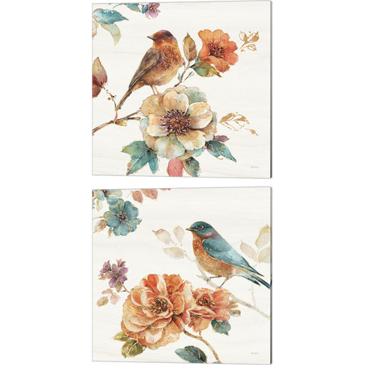 Spiced Nature Soft White by Lisa Audit, 2 Piece Canvas Art Set