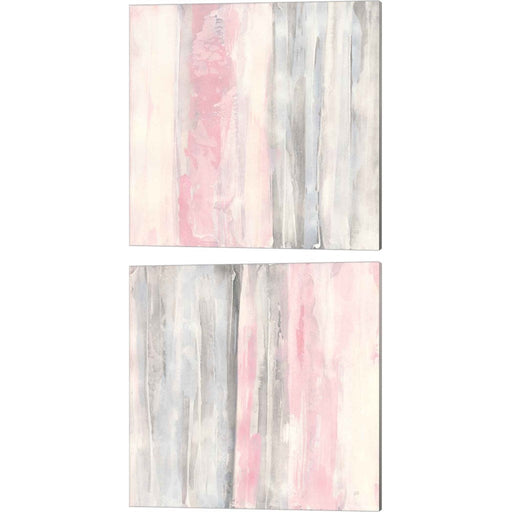 Whitewashed Blush by Chris Paschke, 2 Piece Canvas Art Set