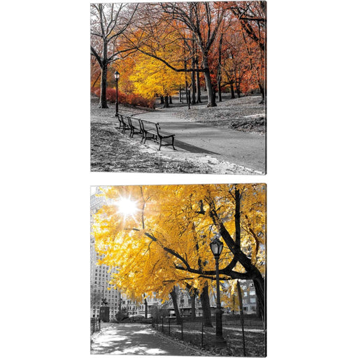 Park Pretty by Assaf Frank, 2 Piece Canvas Art Set