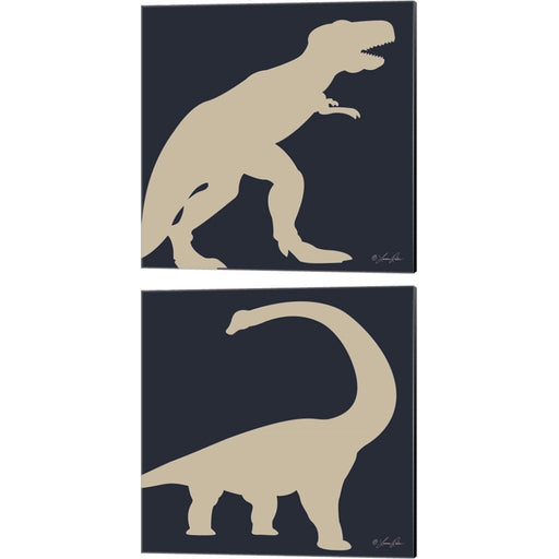 Dino by Lauren Rader, 2 Piece Canvas Art Set