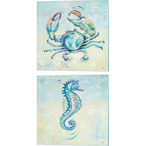 Surf Side by Patricia Pinto, 2 Piece Canvas Art Set
