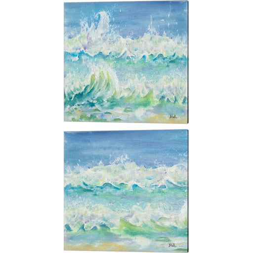 Las Olas Square by Patricia Pinto, 2 Piece Canvas Art Set