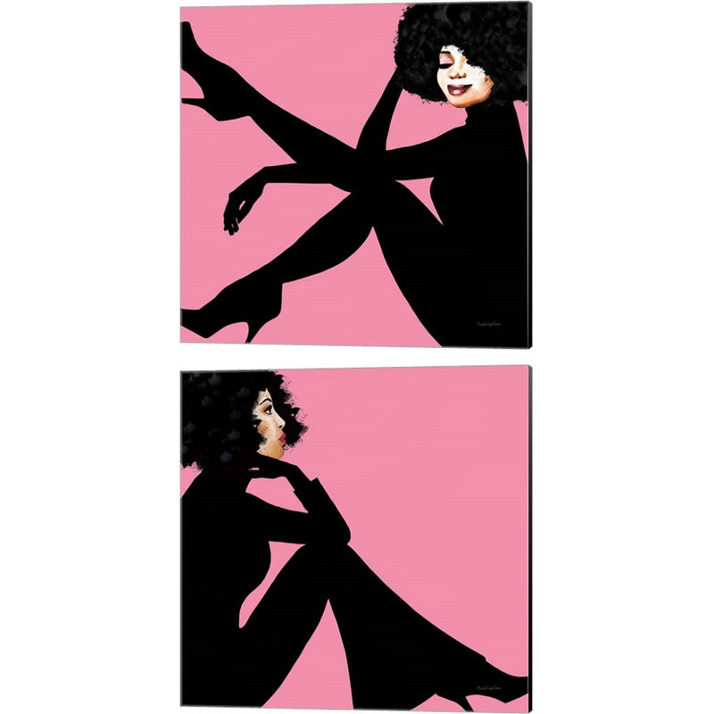 She is Everything by Mercedes Lopez Charro, 2 Piece Canvas Art Set