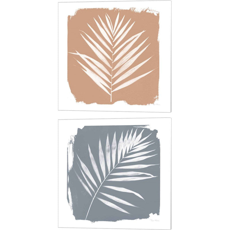 Nature by the Lake Frond Natural by Piper Rhue, 2 Piece Canvas Art Set