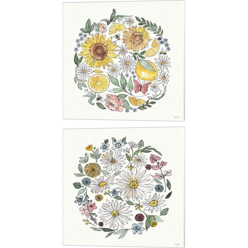 Farmhouse Flea Market B by Anne Tavoletti, 2 Piece Canvas Art Set