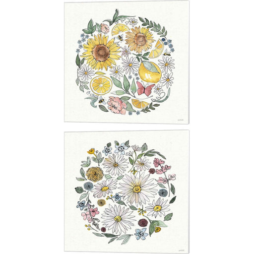 Farmhouse Flea Market B by Anne Tavoletti, 2 Piece Canvas Art Set