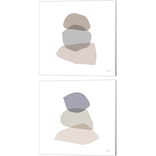 Pieces by Pieces Neutral by Pela, 2 Piece Canvas Art Set