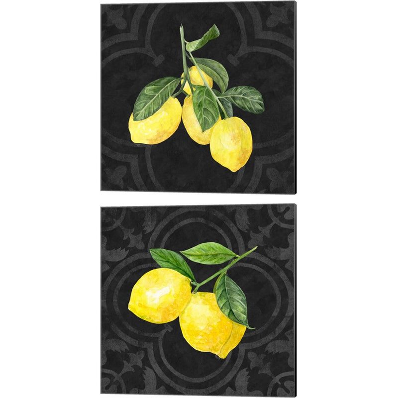 Live with Zest A by Tara Reed, 2 Piece Canvas Art Set